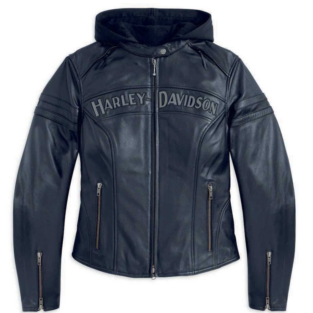Harley-Davidson 🏍 Miss Enthusiast 3 in 1 Leather Jacket womens